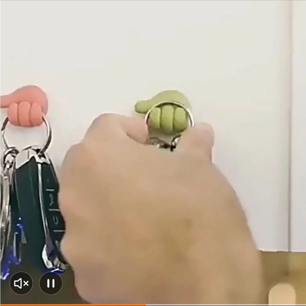10pcs Multifuncional Thumb Wall Hooks
